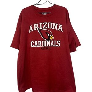 NFL Arizona Cardinals T-Shirt Men's 3XL Red Football Graphic Tee VF Imagewear